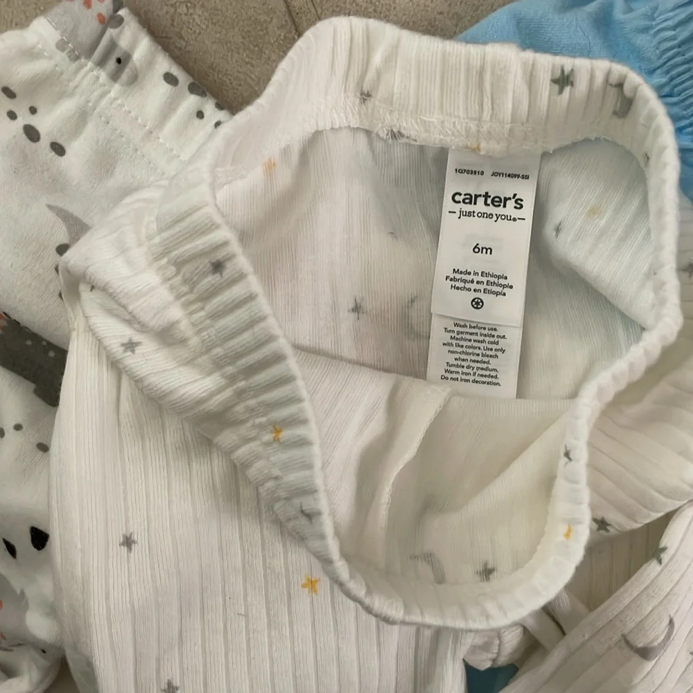 Carters white listings months