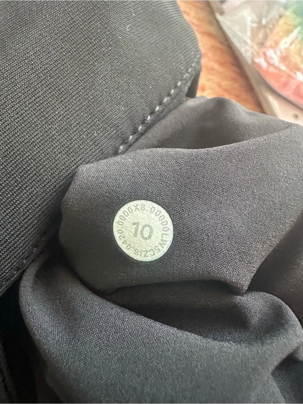 Lululemon City Sleek 5 Pocket 7/8 Pant Black W5CZIS Warpstream size 10