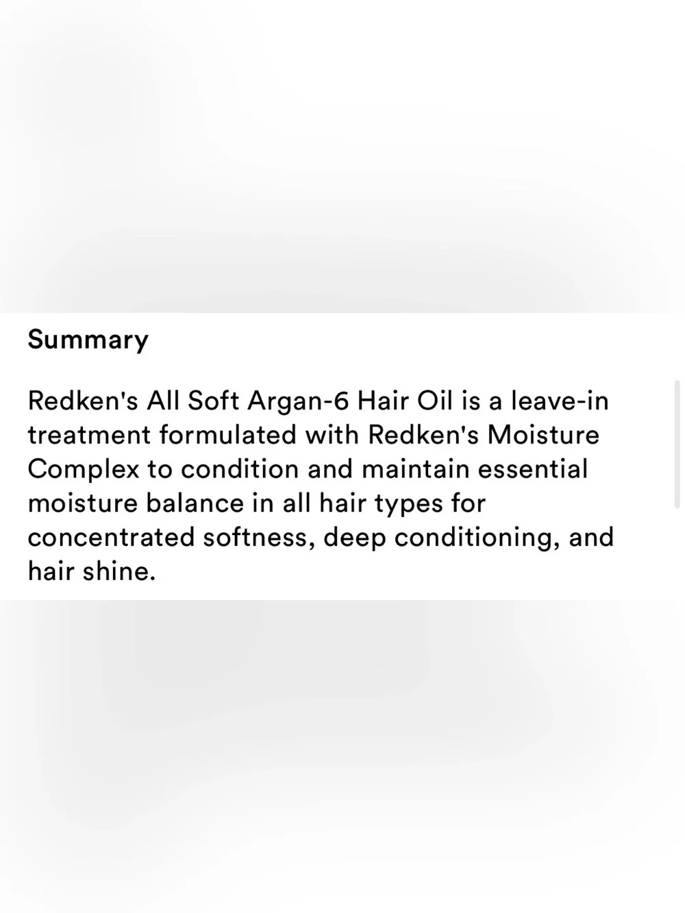 Redken nourishing argan