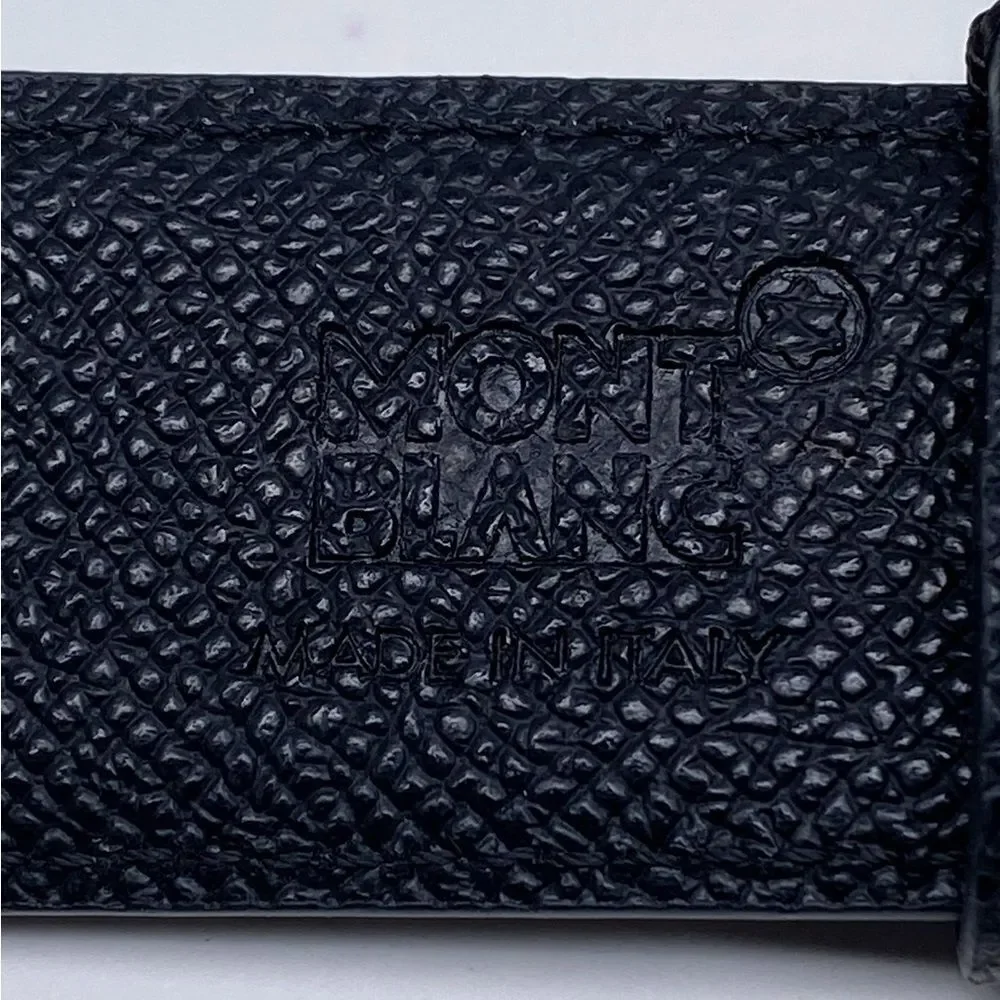 Montblanc Trapeze Adjustable & Reversible Leather Belt