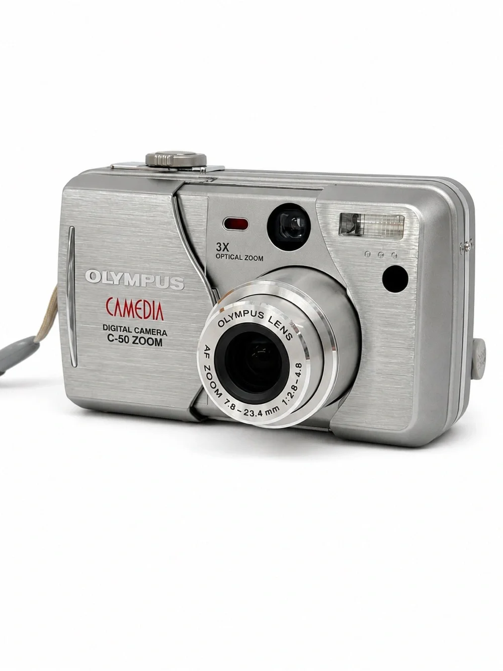 Olympus Camedia C-50 Zoom 5MP Digital Camera - Bundle - New Battery 32mb XD Card