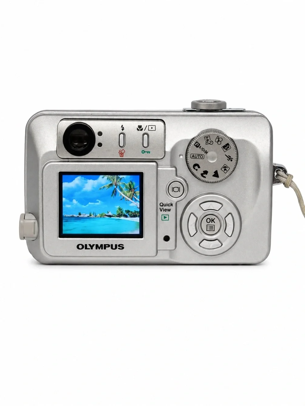Olympus Camedia C-50 Zoom 5MP Digital Camera - Bundle - New Battery 32mb XD Card