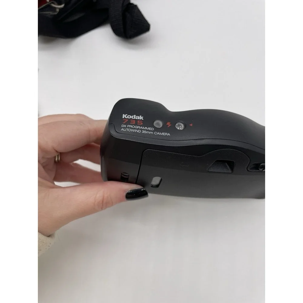 Kodak Star 735  Camera Built-in Flash 35mm  UNTESTED‎ With Bag Instructions