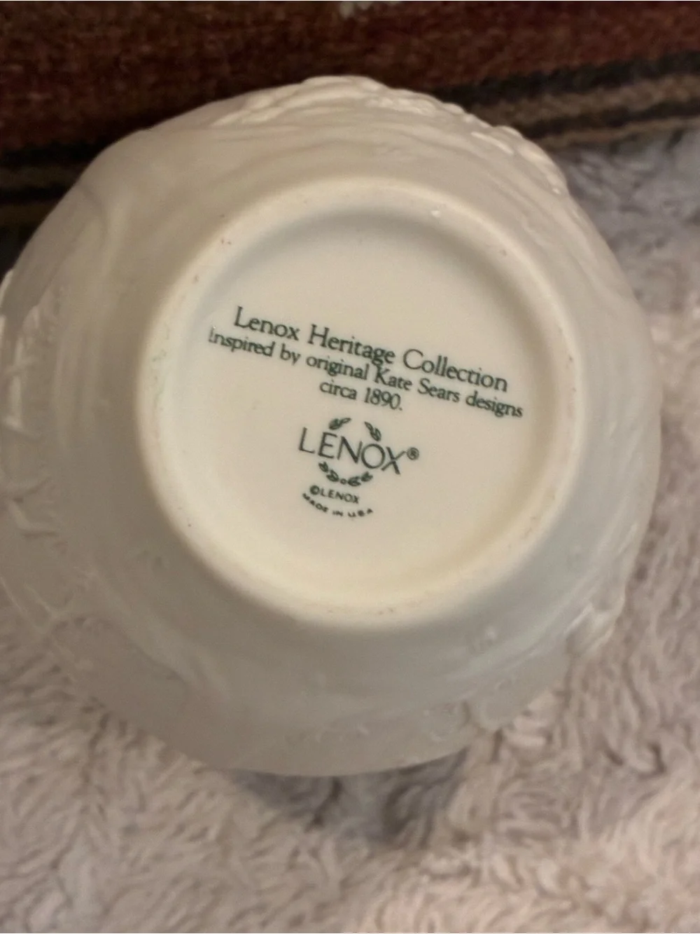 Lenox porcelain vase