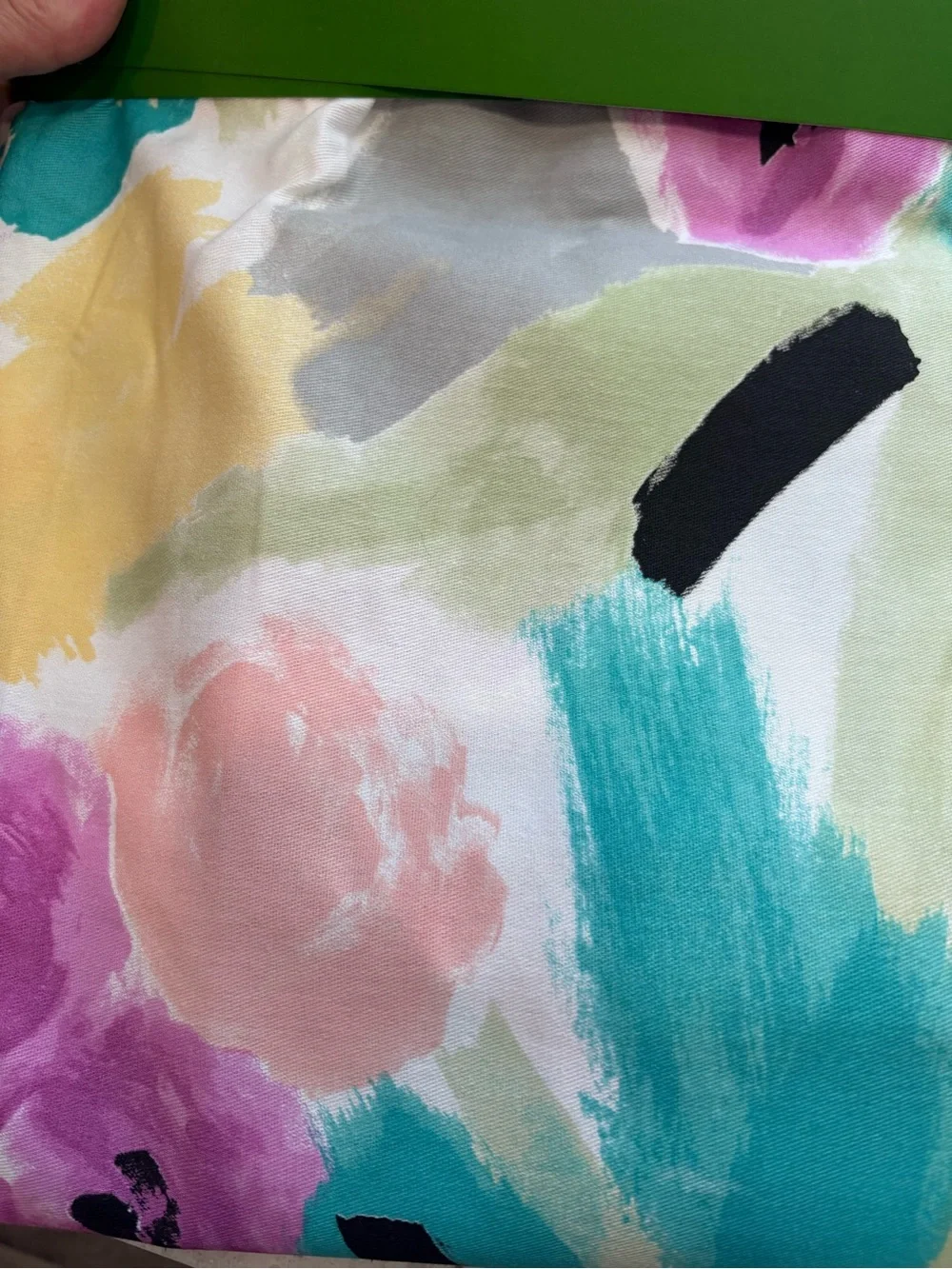 NEW Kate Spade New York Paintball Floral Shower Curtain