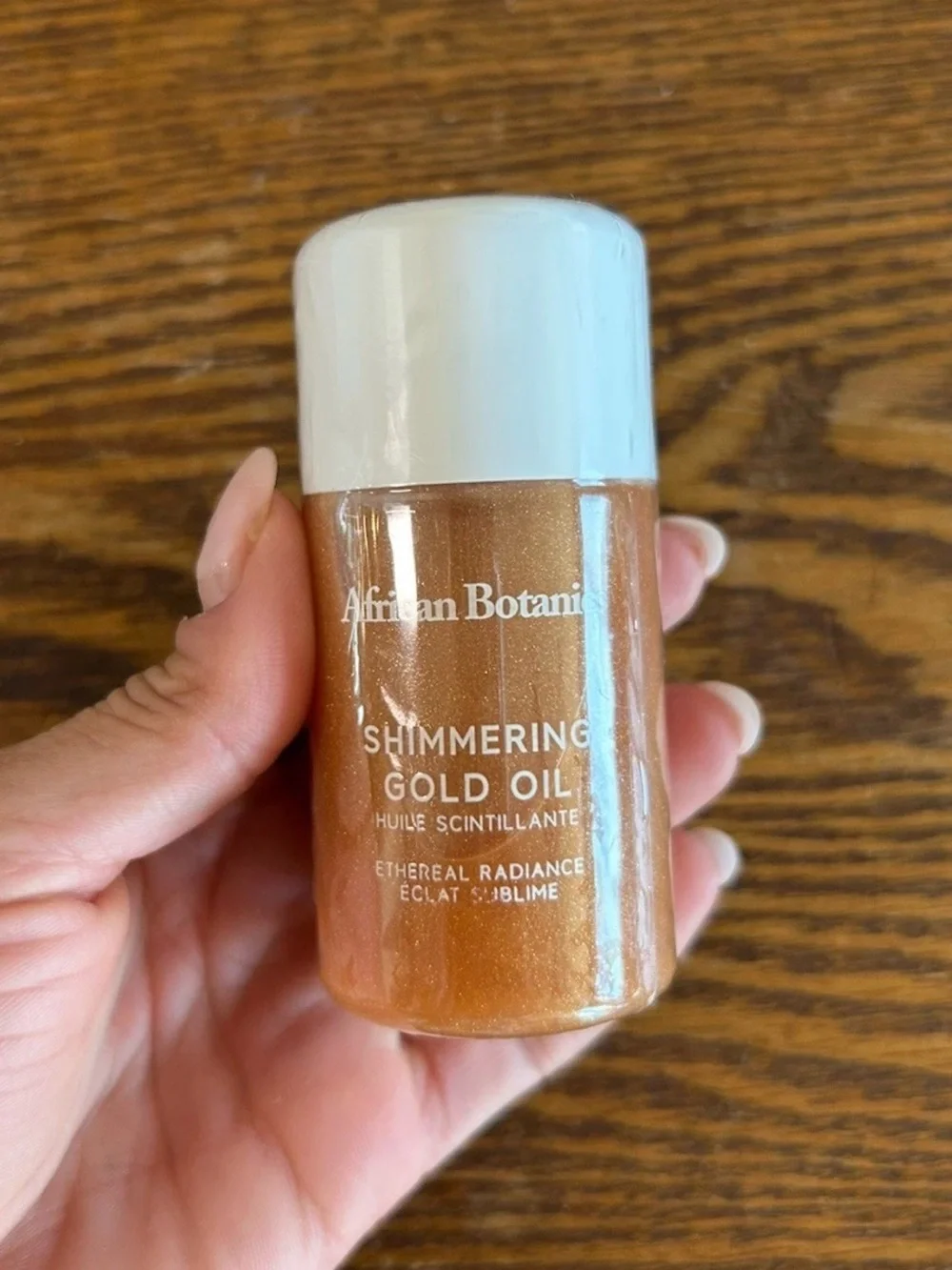 African Botanics Shimmering Gold Oil 2 oz 60ml Sealed Made In South Africa