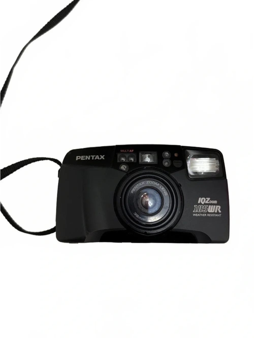 Pentax IQZoom Vintage Untested 105WR Weather Resistant 35mm Film Camera