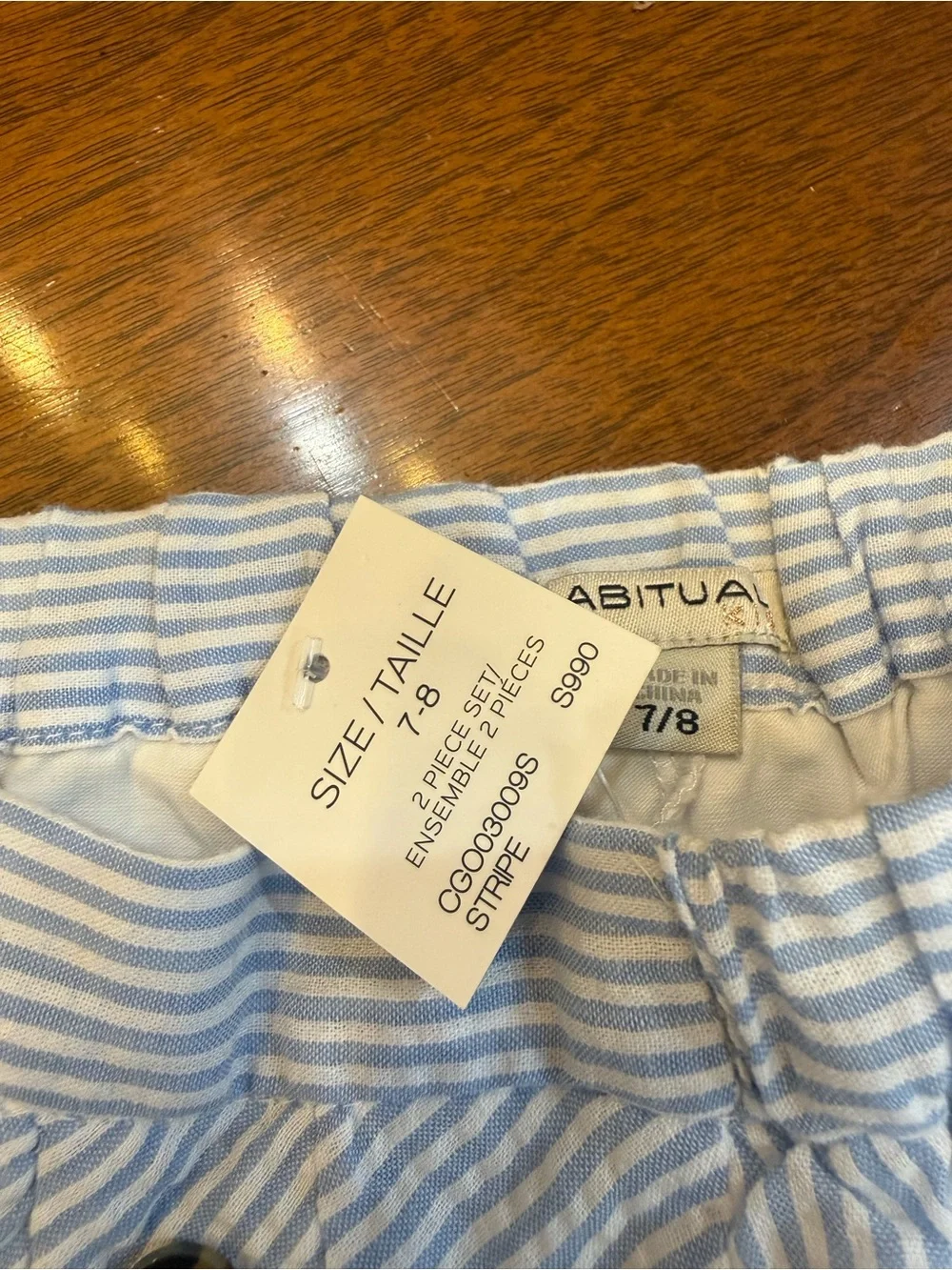 Habitual soft striped