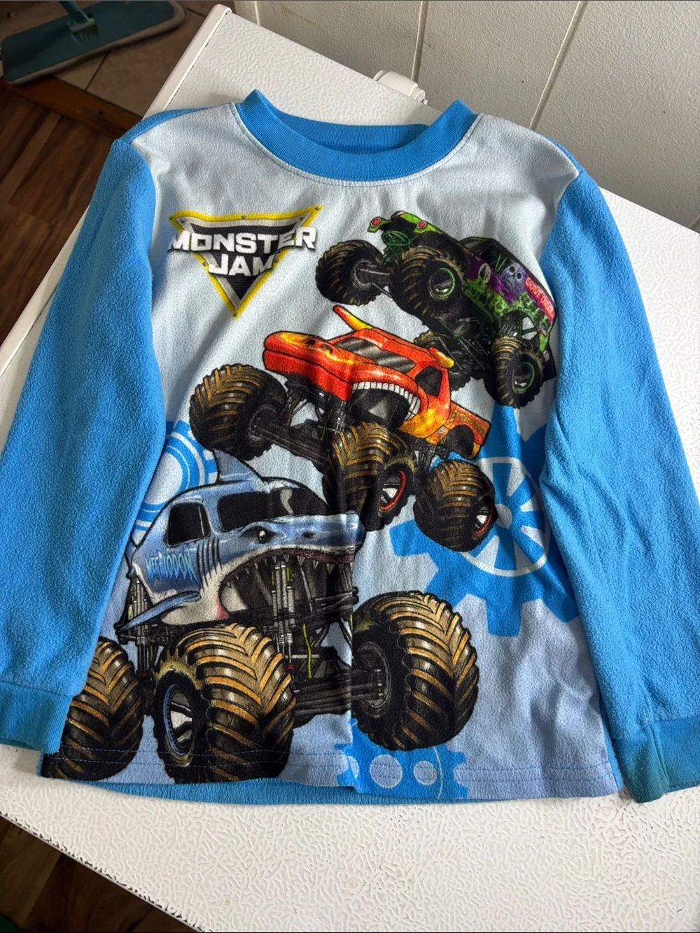 Monster Jam blue two