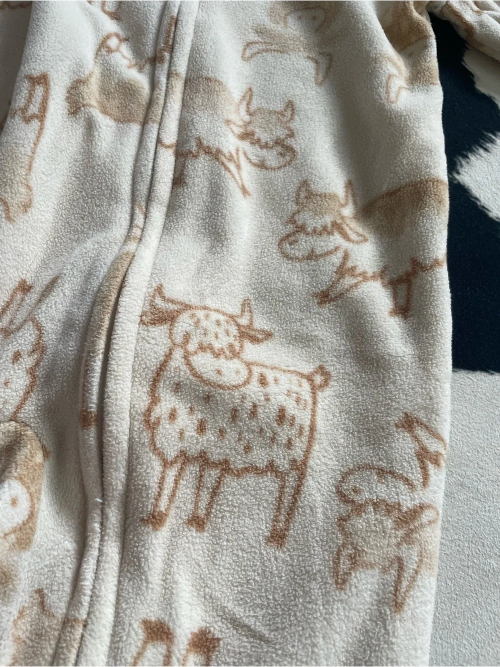 Carters tan cow western