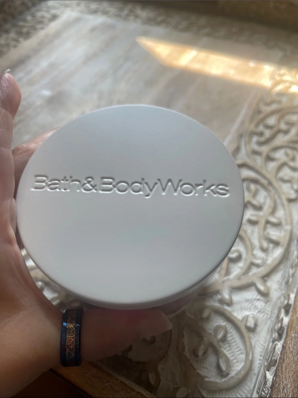 Bath & Body Works decorative floral
