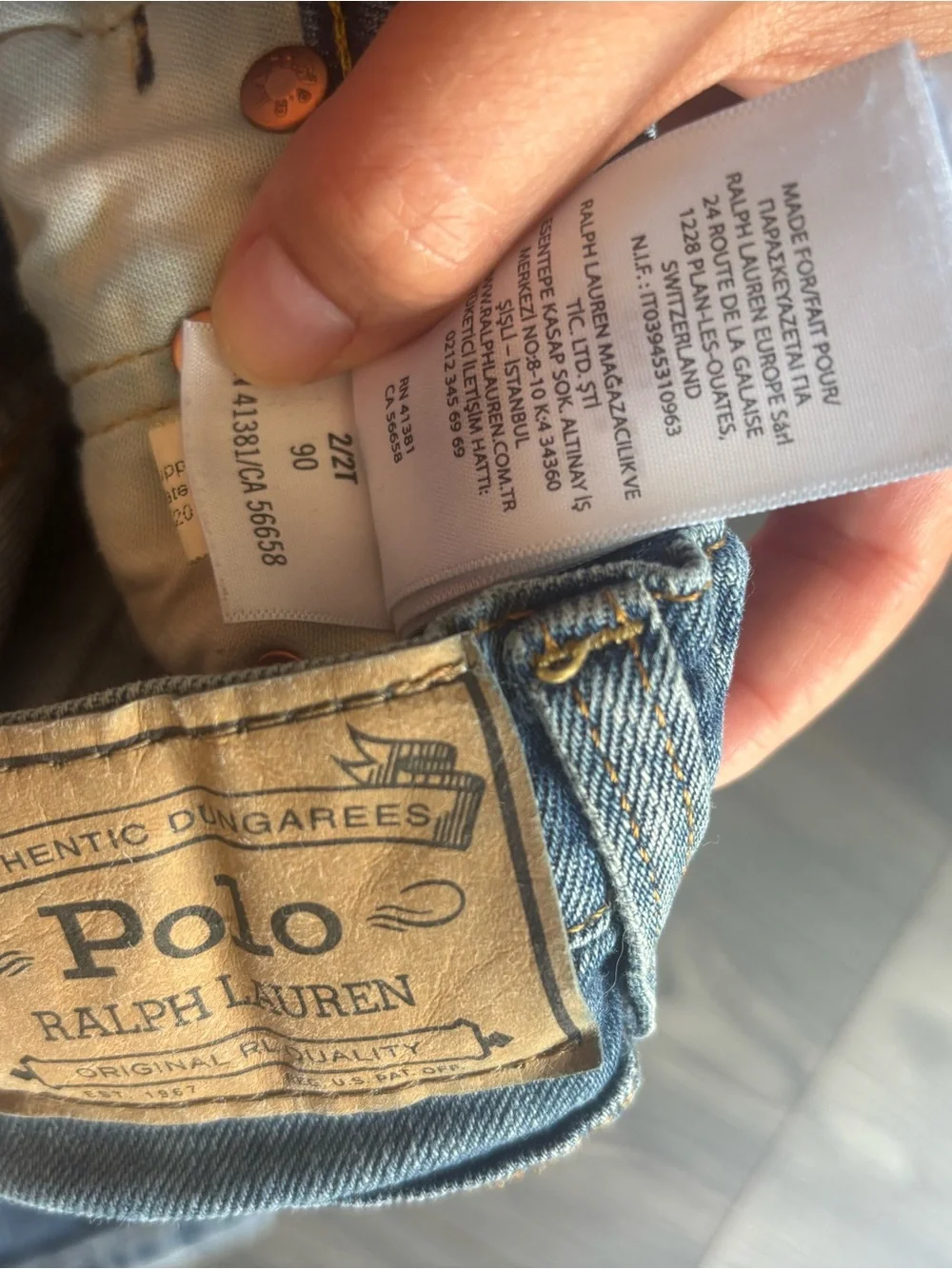 Ralph Lauren classic straight