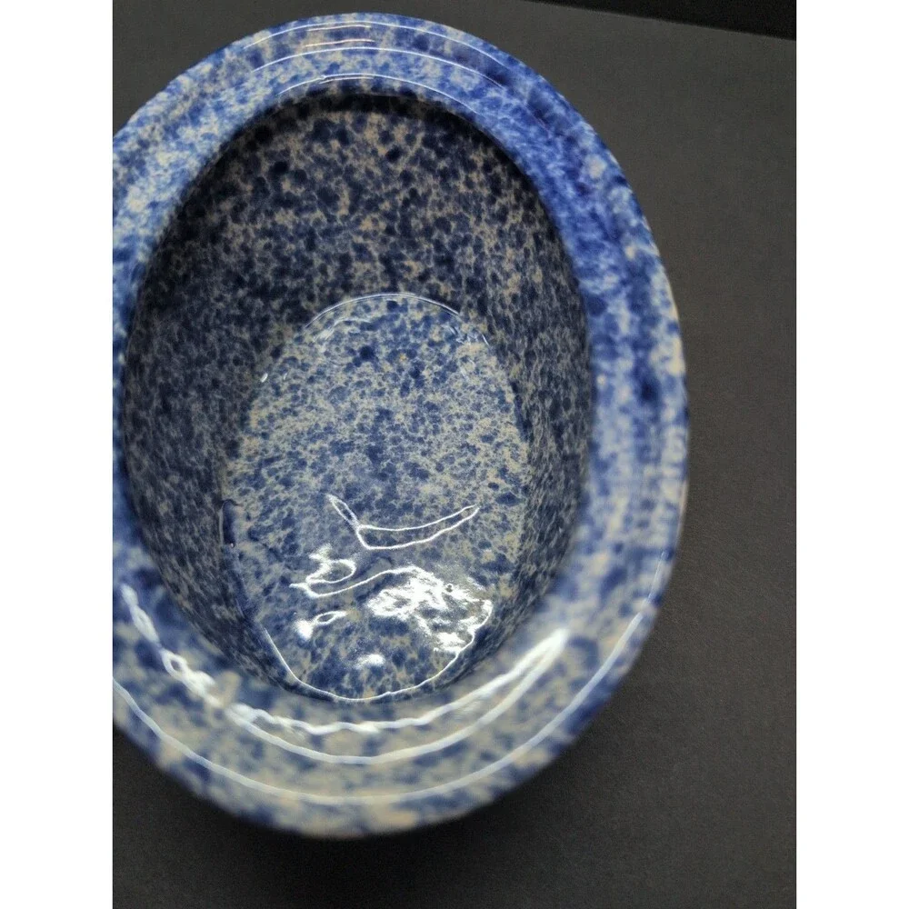 Cordon Bleu spongeware blue