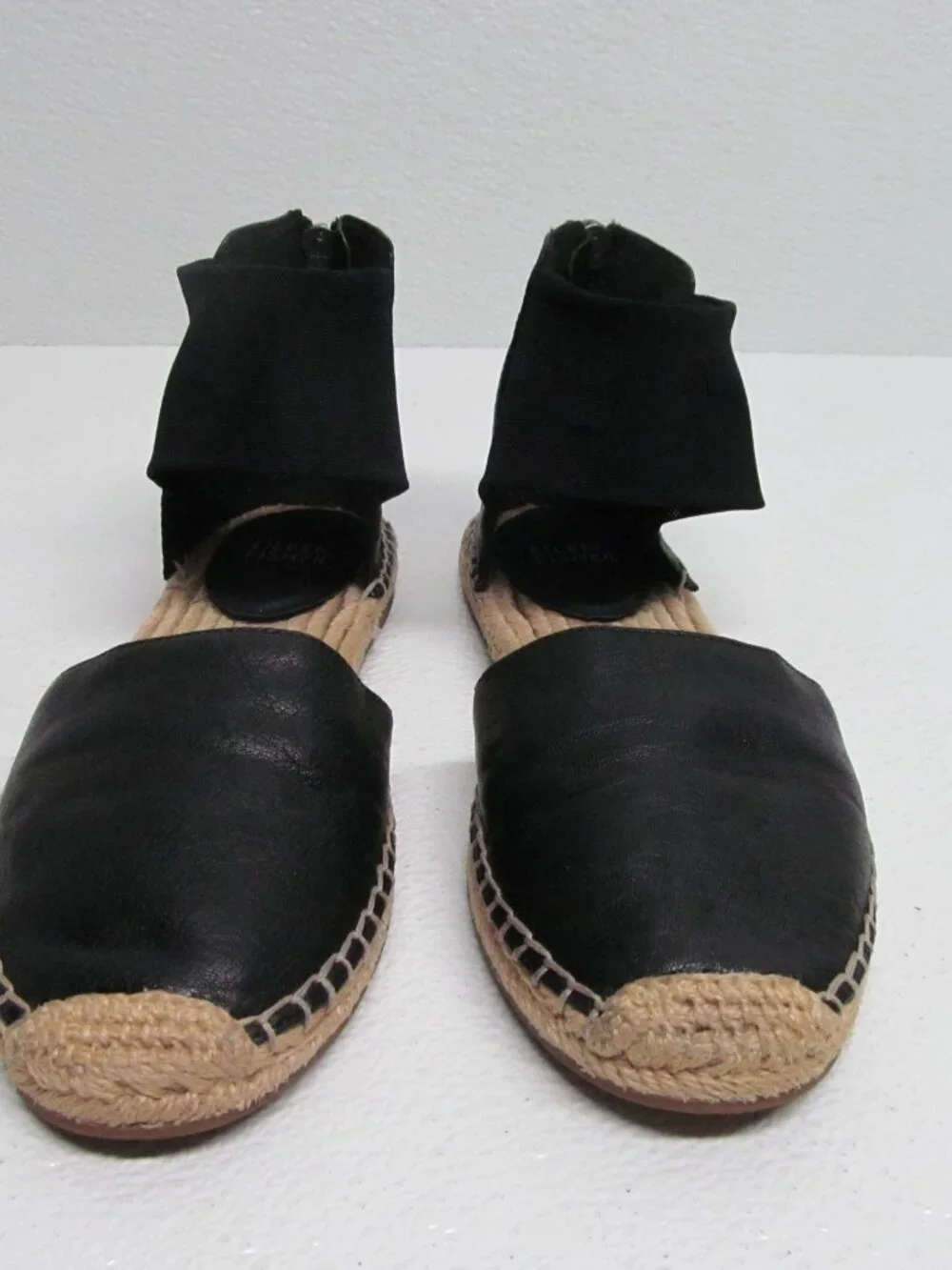 Eileen Fisher Coy Leather Espadrille Womens size 6.5