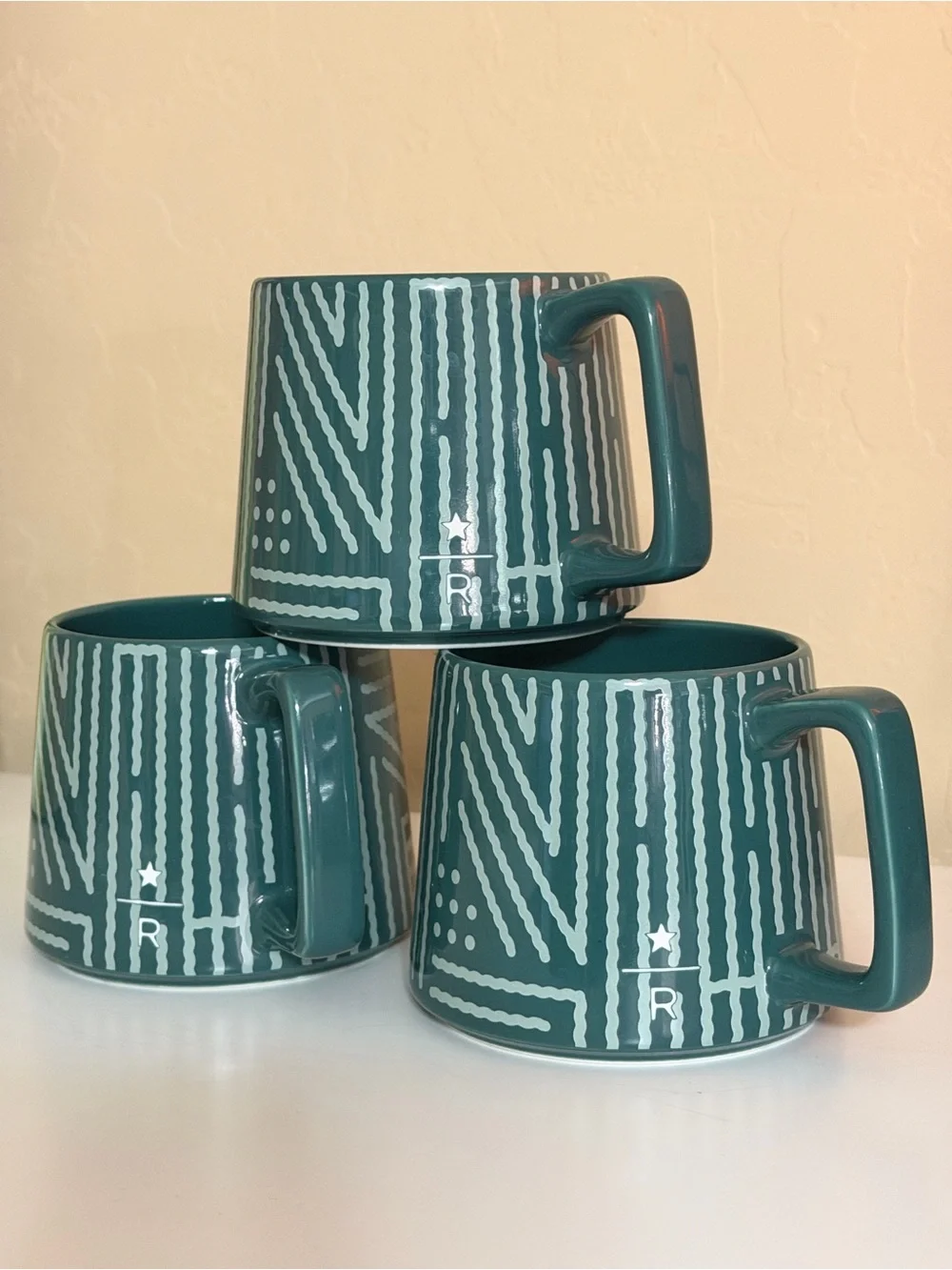 Starbucks reserve 50th anniversary starland collection 💚