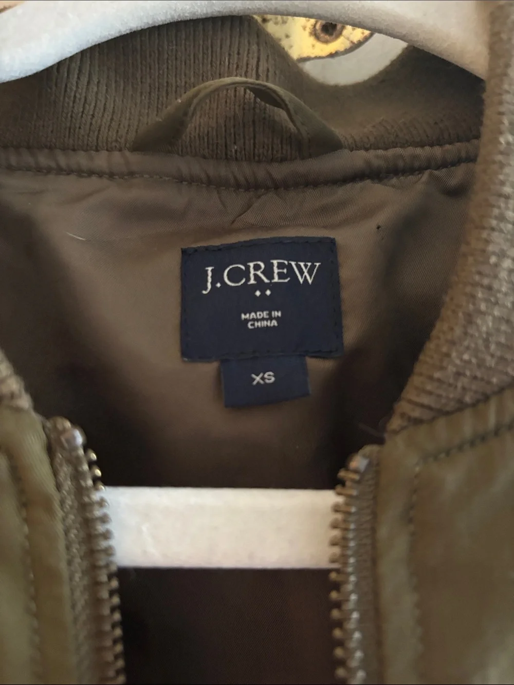 J. Crew lightweight bomber