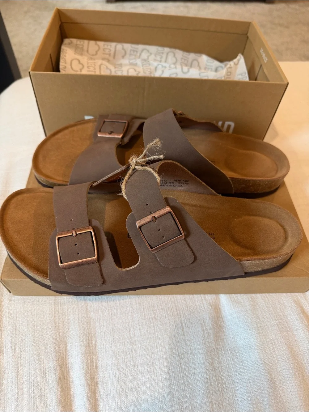 Men’s Project Cloud 2 Buckle Sandals Brown