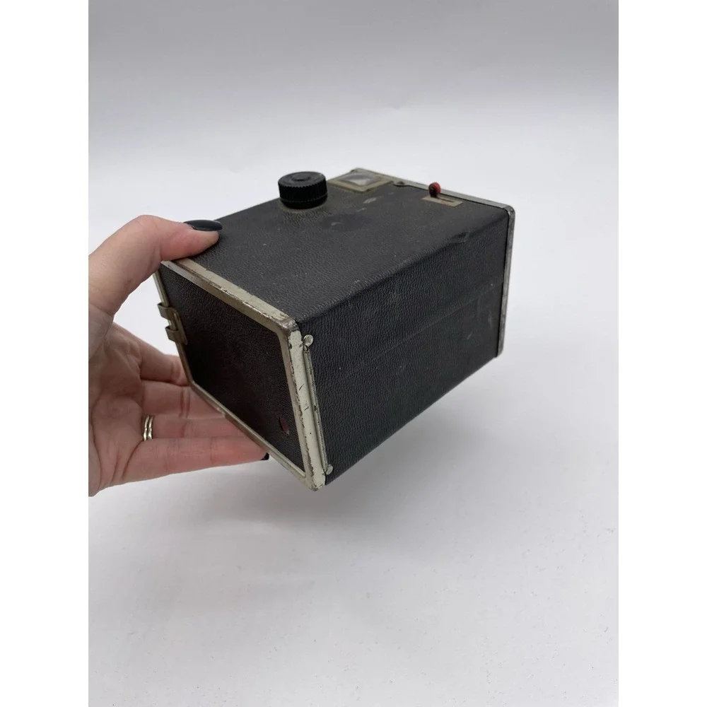 Vintage Ansco Sure Shot Box Camera‎ Binghamton New York 120 Film 1940's Box