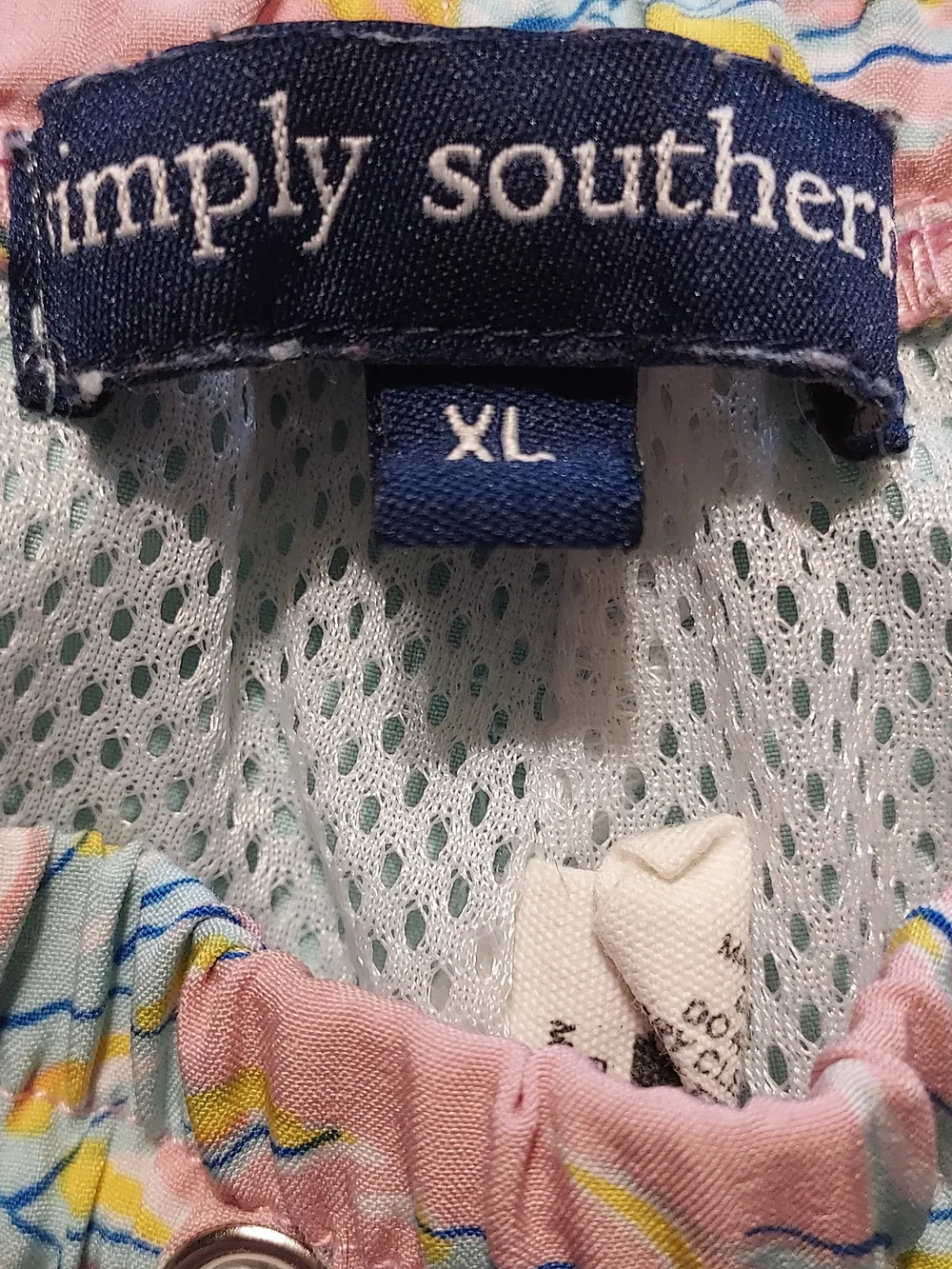 Simply Southern drawstring blue pastel