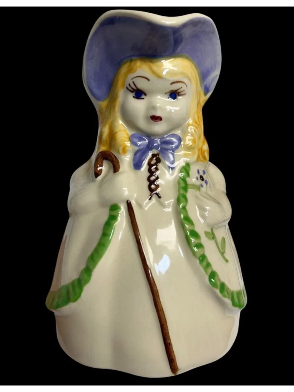 Vintage Little Bo Peep Ceramic Pitcher 8