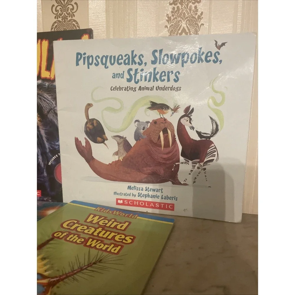 Non-Fiction Childrens Books | Food Chains, Space Robots, Creatures, Spiders, Rai