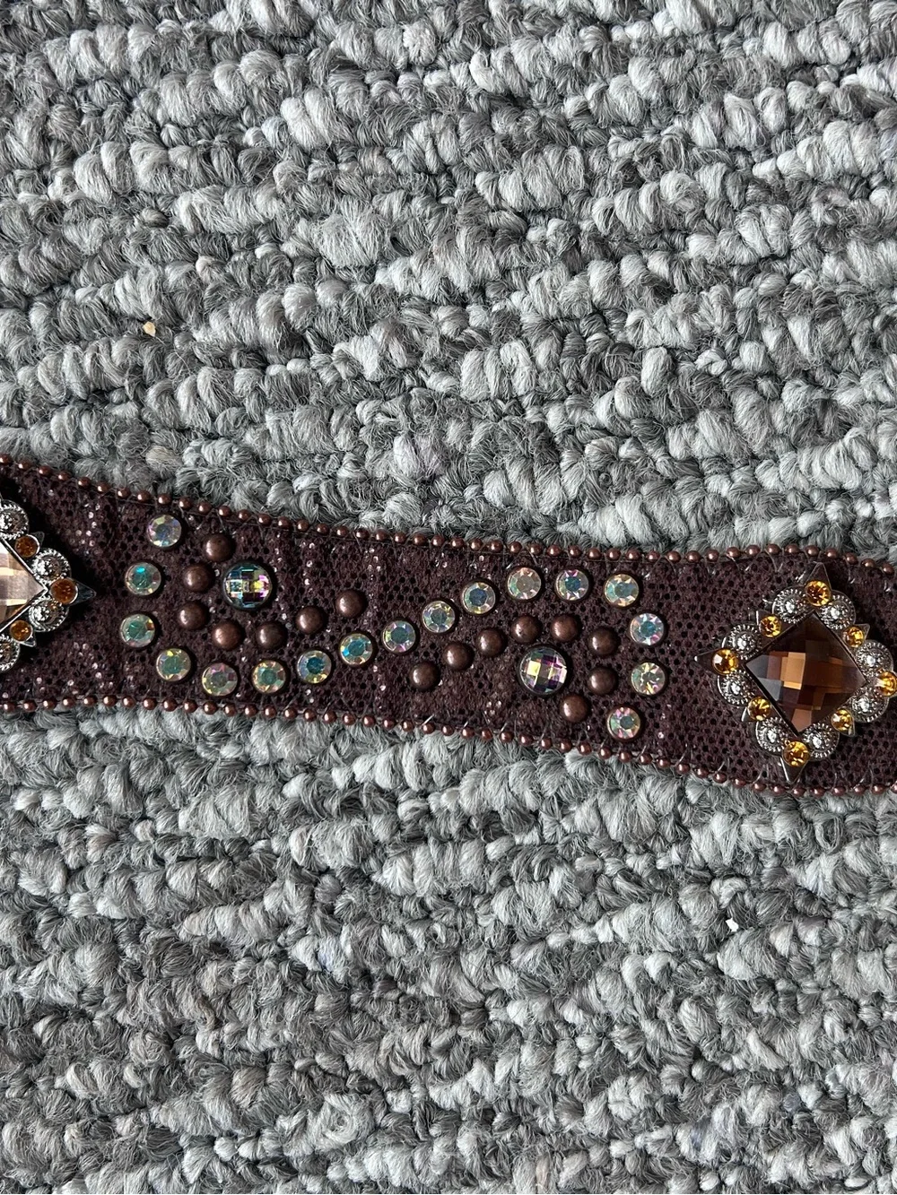 Embellished Brown Women’s Fashion Belt