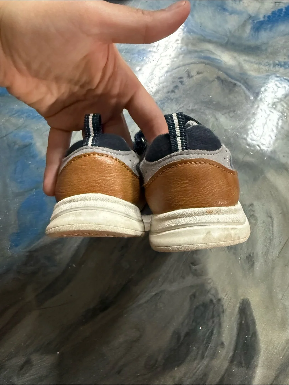 Osh Kosh Navy Blue Sneakers