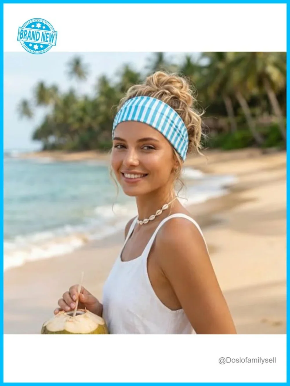 6 Pack Stretchy Non Slip Wide Headbands for Women