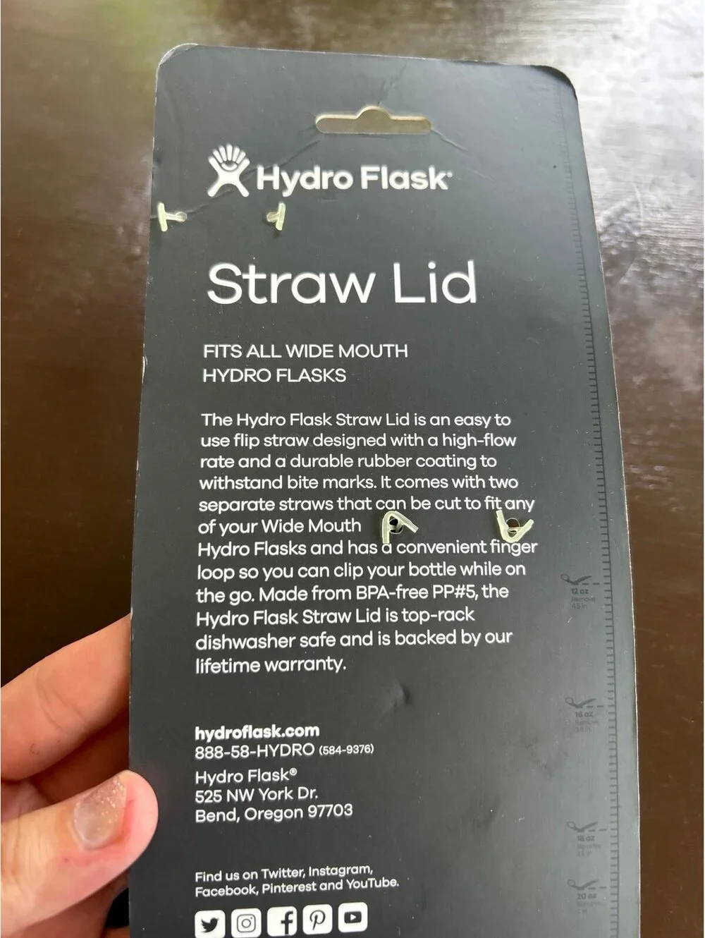 N/A no straws