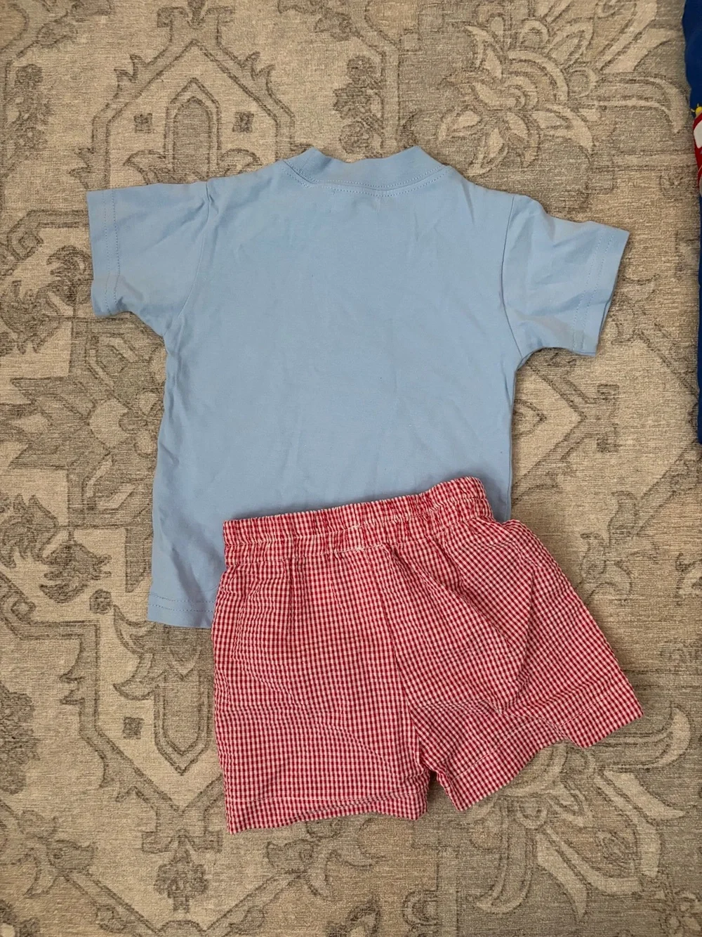 Baby Luigi light blue