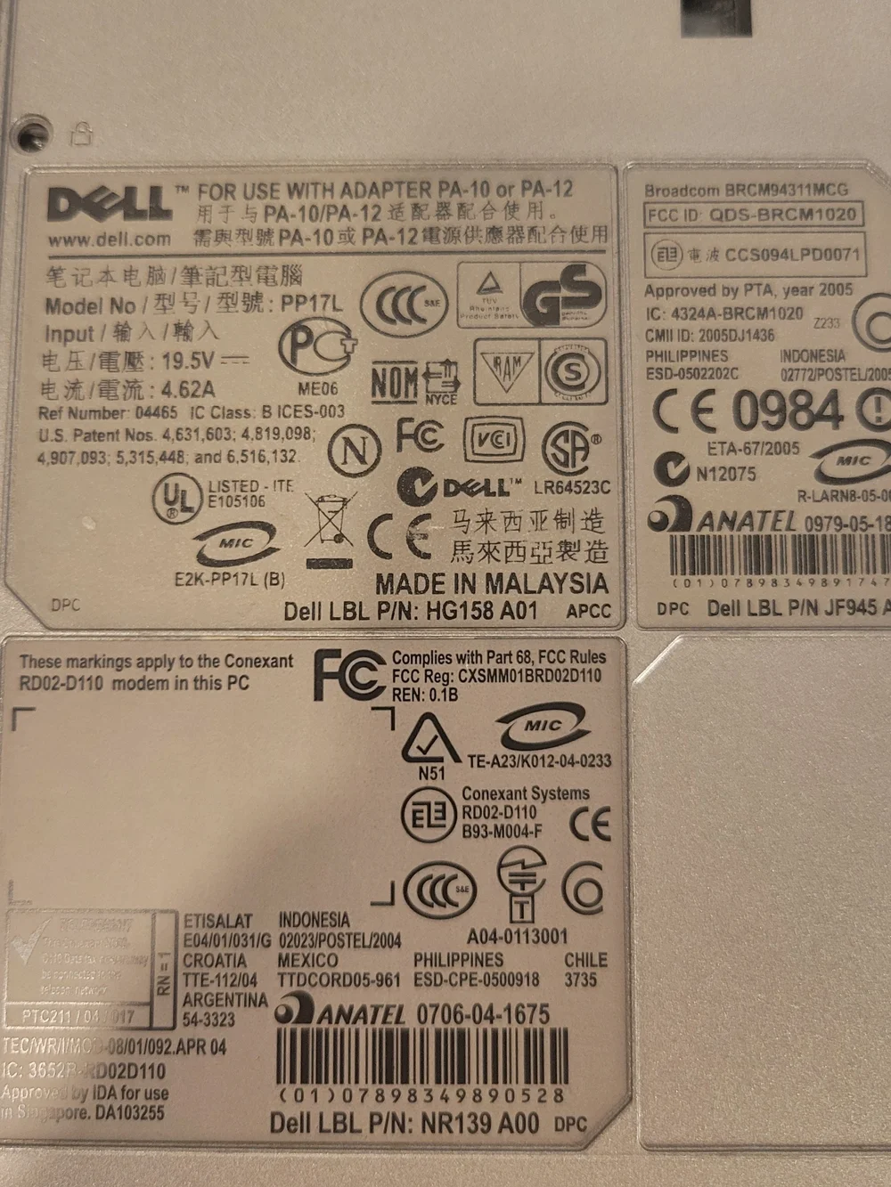 Dell latitude d520
