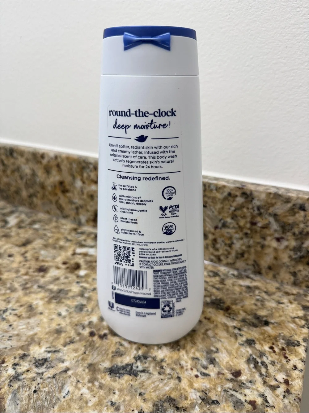 Dove gentle cleansing