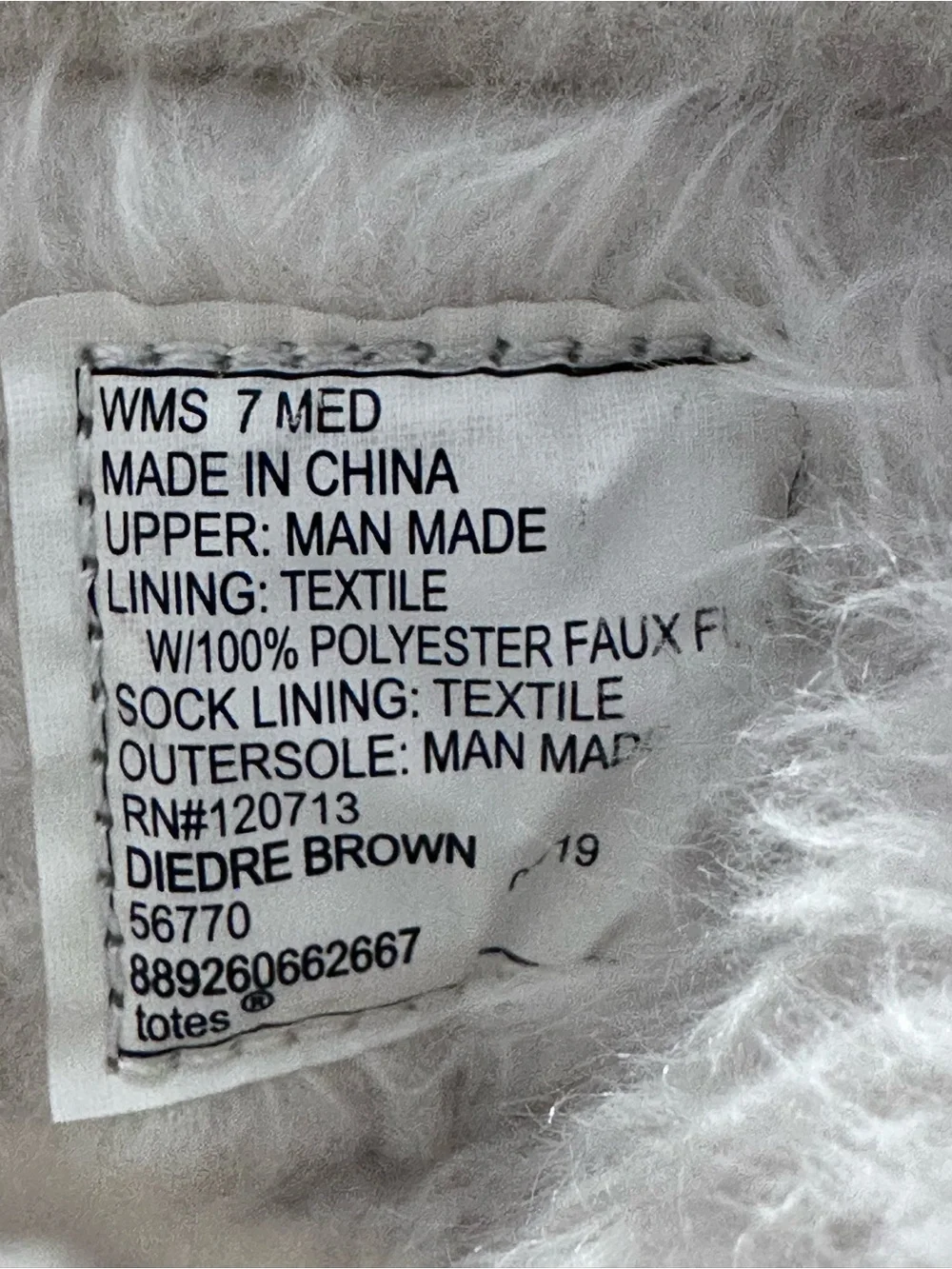 totes soft white