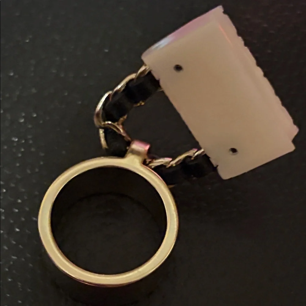 CC Purse 💍 charm Ring (size 6) & Box