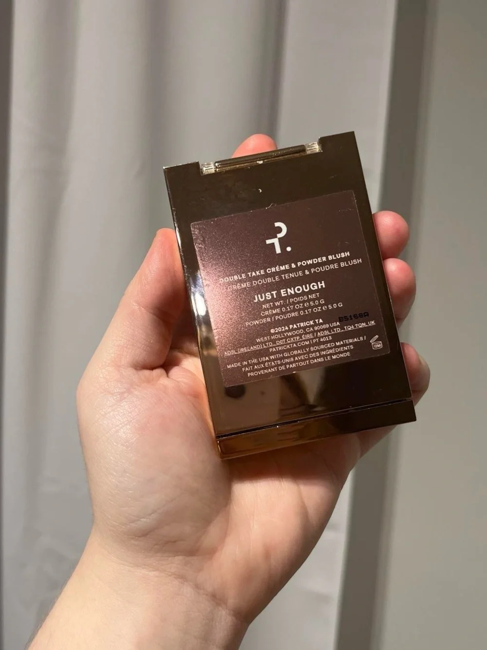 Patrick Ta compact cosmetic