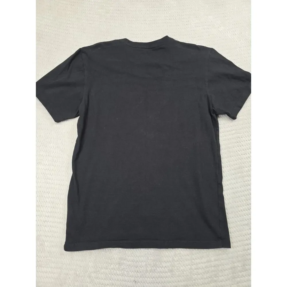The North Face Shirt Mens Medium Black Short Sleeve Graphic Tshirt