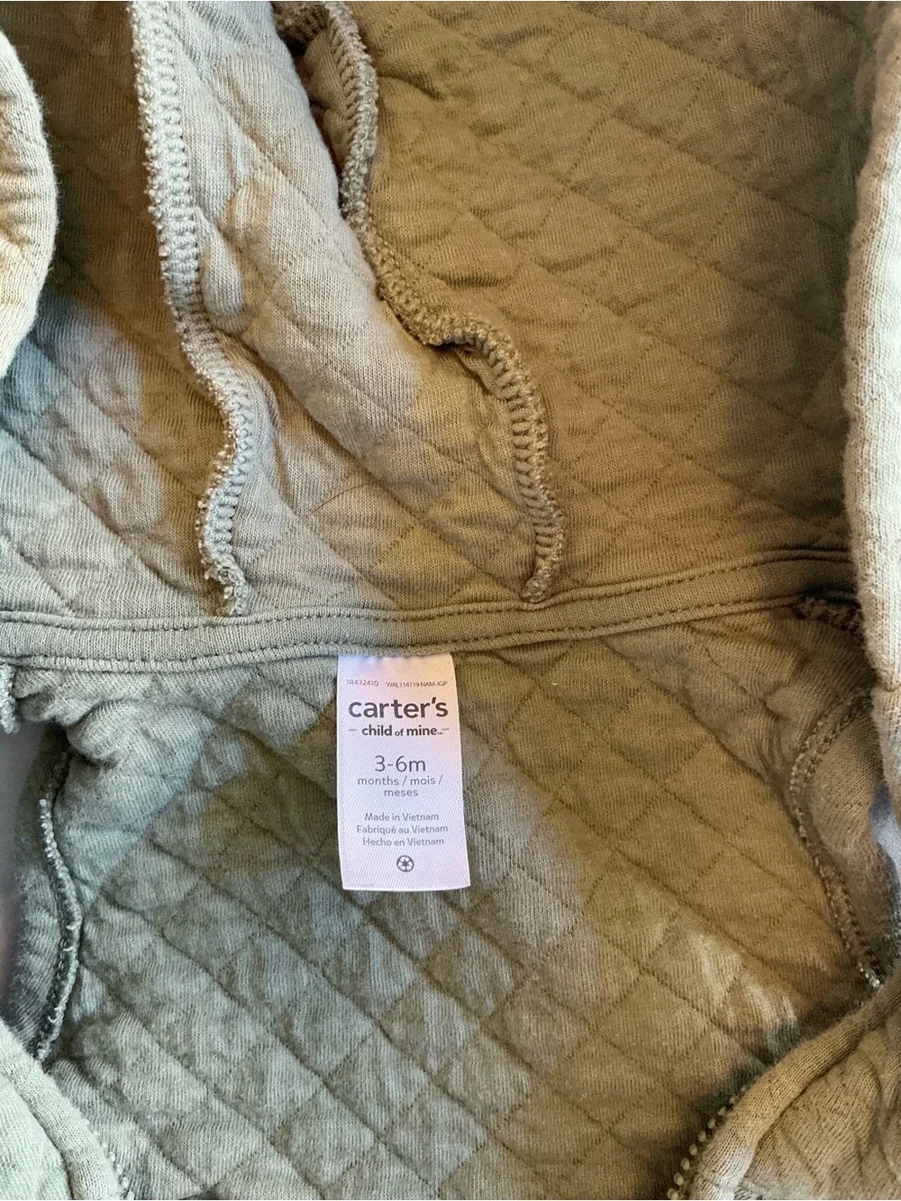 Carters layer hooded