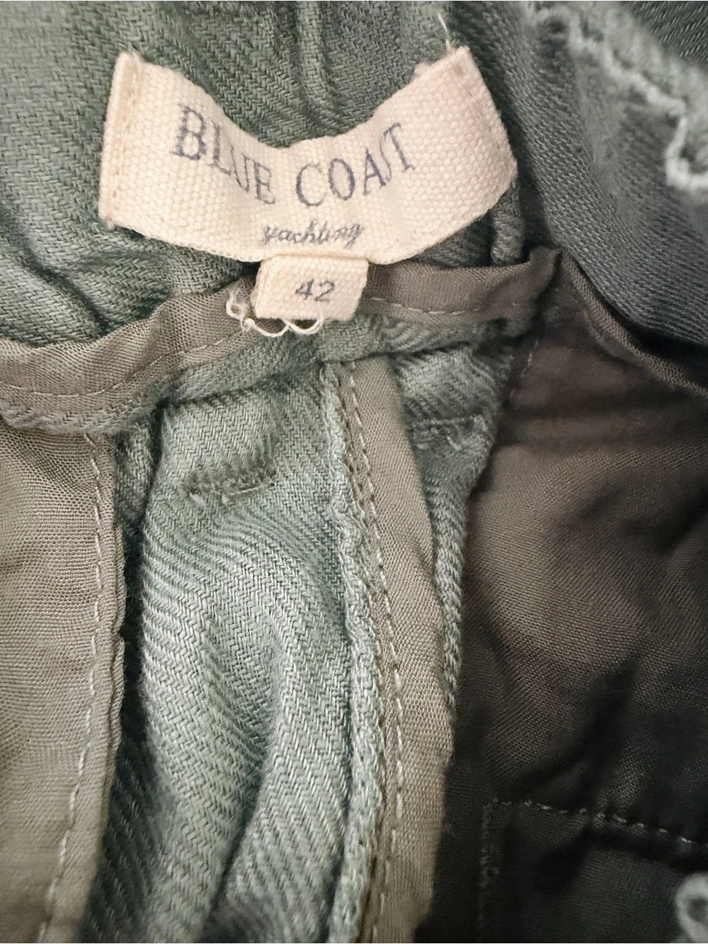 Blue Coast Yachting Linen Pants - Light Blue
