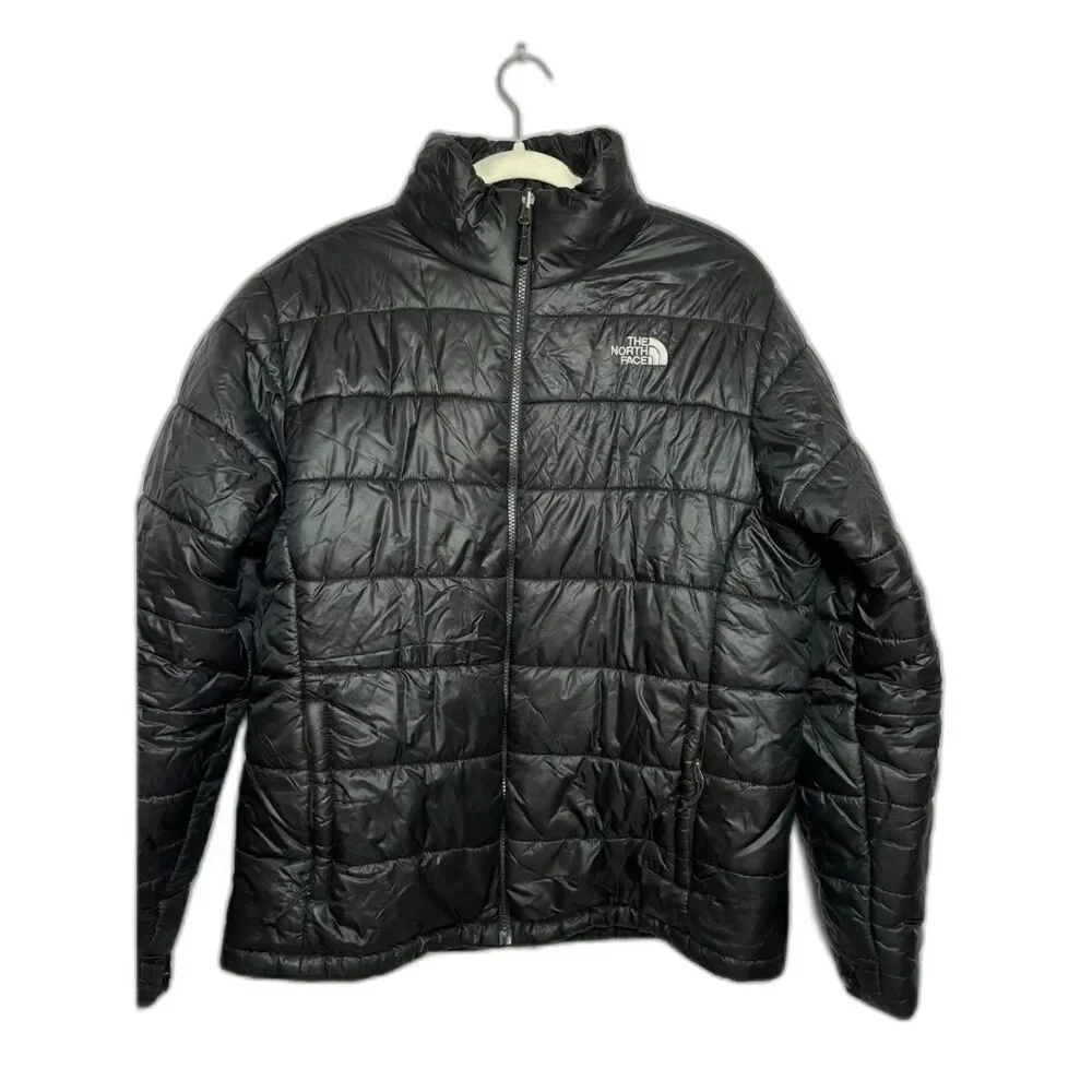 The North Face black design quilted