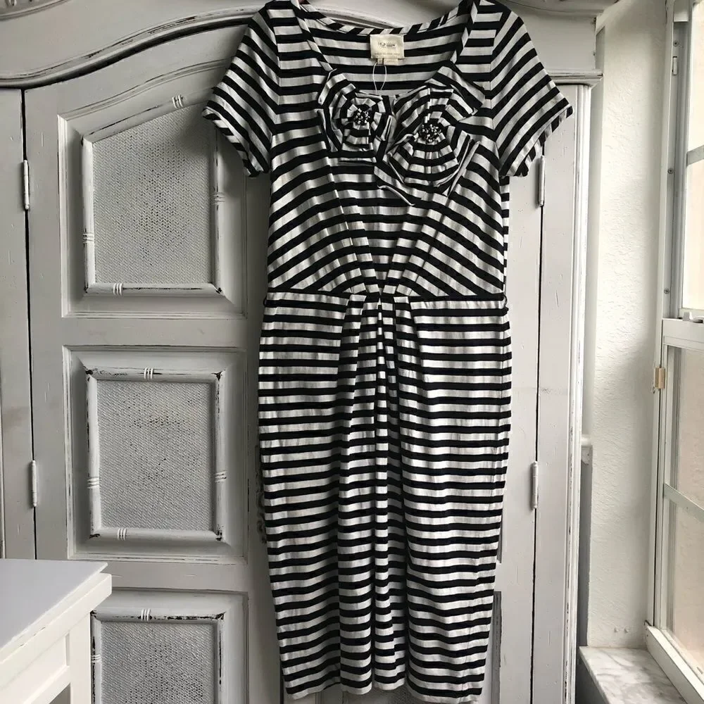 ⚡️FLASH SALE⚡️KATE SPADE COTTON STRIPE DRESS