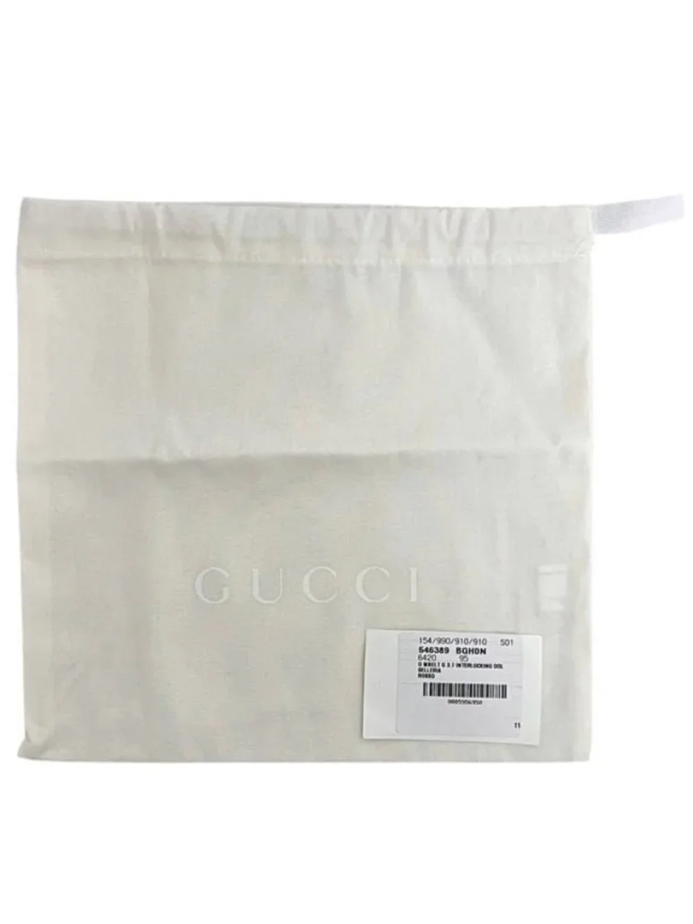 Gucci Belt Red Interlocking Waist 100 35 Leather Metal GG Logo Buckle