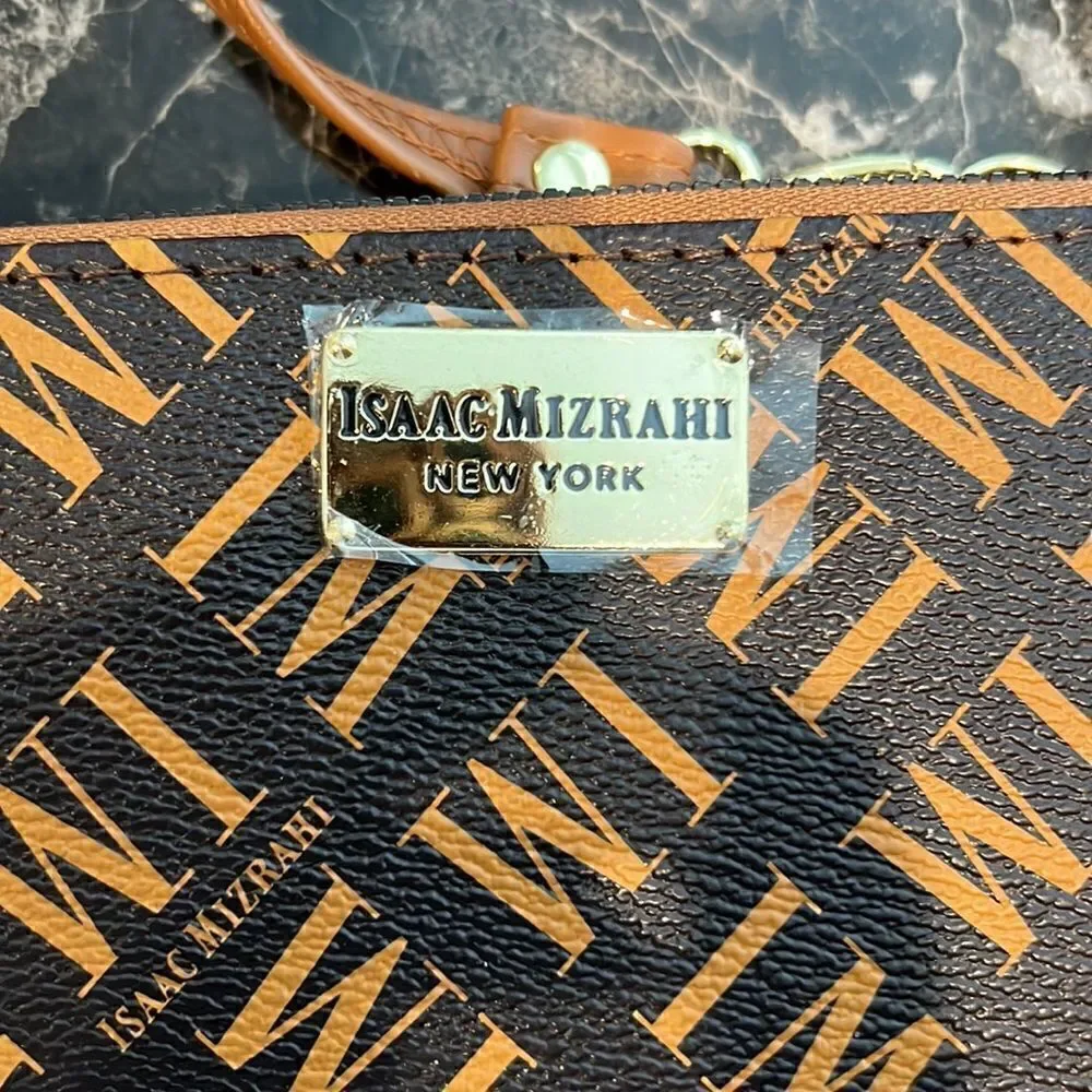 NWT❤️‍🔥3 in 1 Isaac Mizrahi Wristlet, Wallet & Crossbody Multipurpose Strap Bag