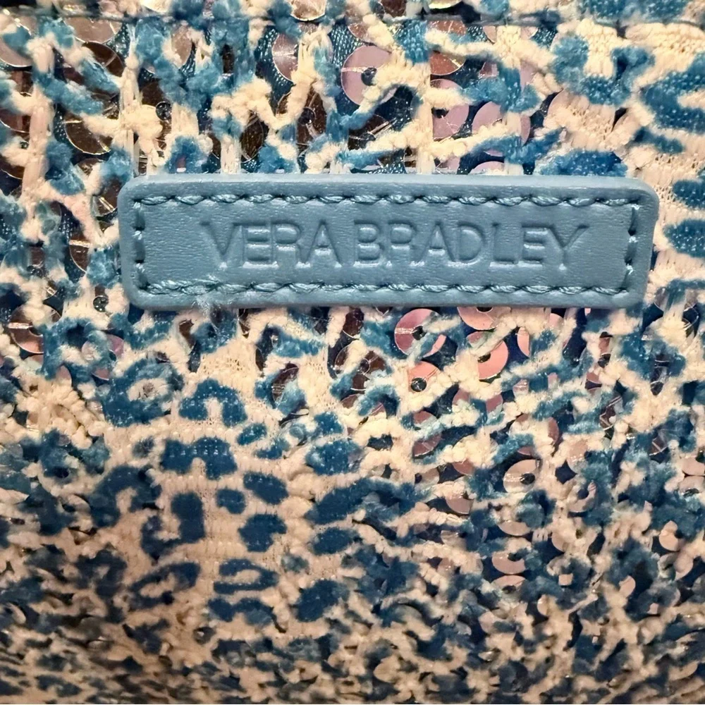 Vera Bradley blue wide