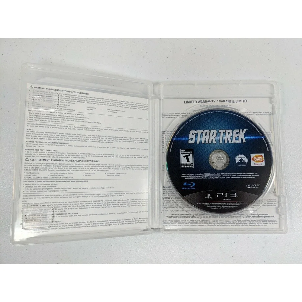 PS3‎ Lot of 4 Games - Star Trek - Grand Theft Auto V - Batman Arkham - Thief