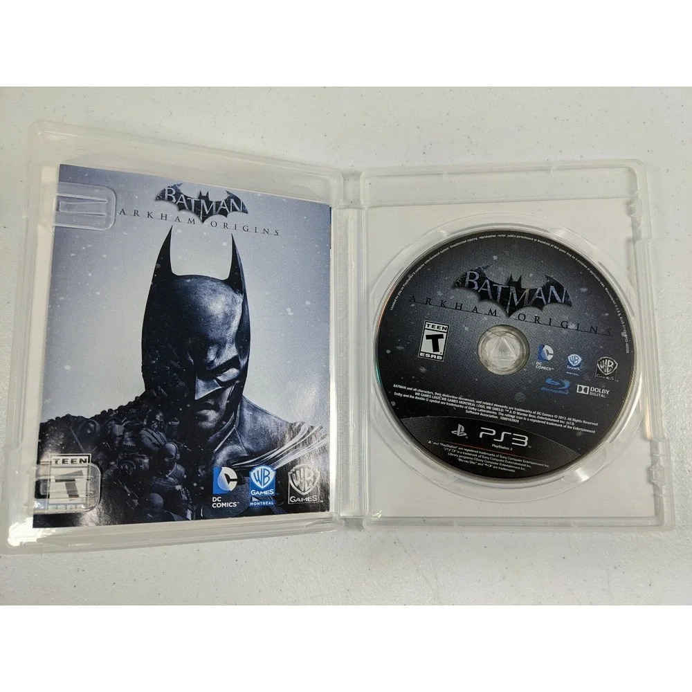 PS3‎ Lot of 4 Games - Star Trek - Grand Theft Auto V - Batman Arkham - Thief