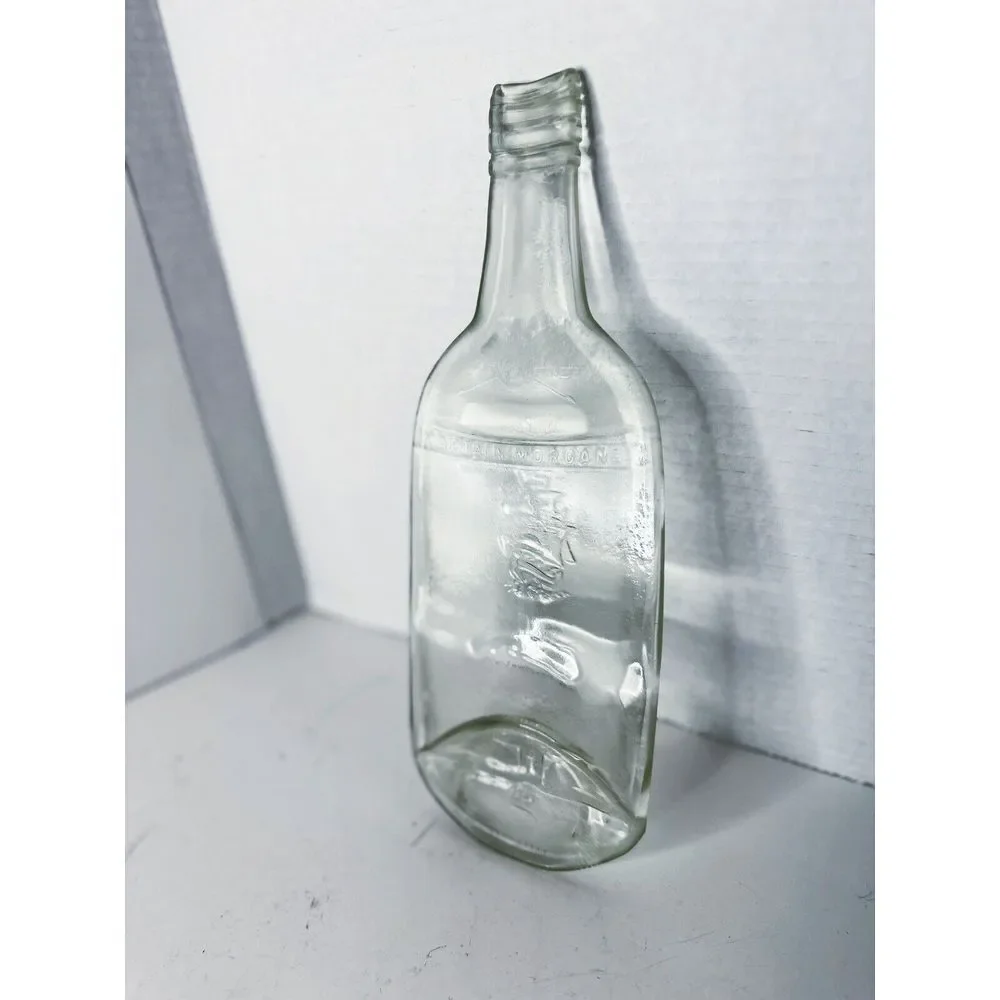 Clear Green‎ Glass Pirate Upcycled Wine Bottle Serving Tray, spoon rest