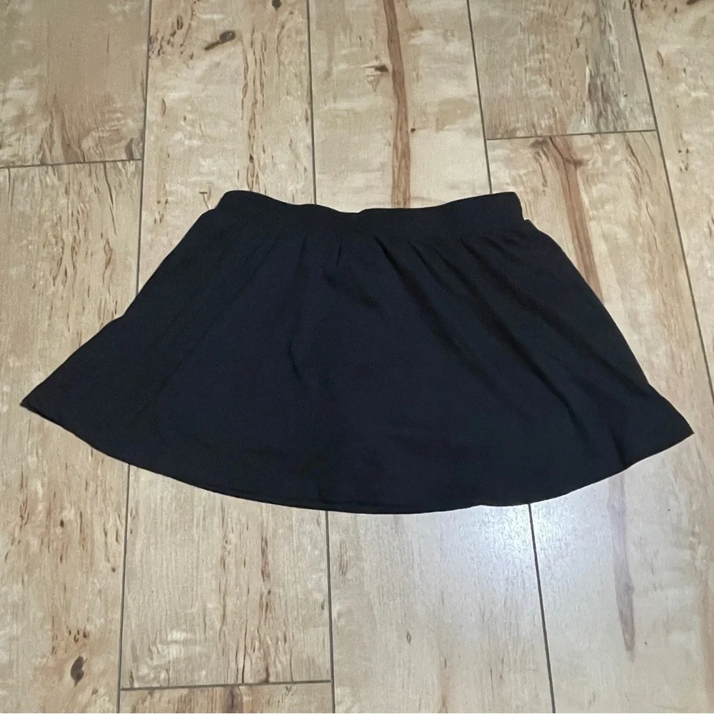 Old Navy - drawstring skort - girls size 10/12 - black‎