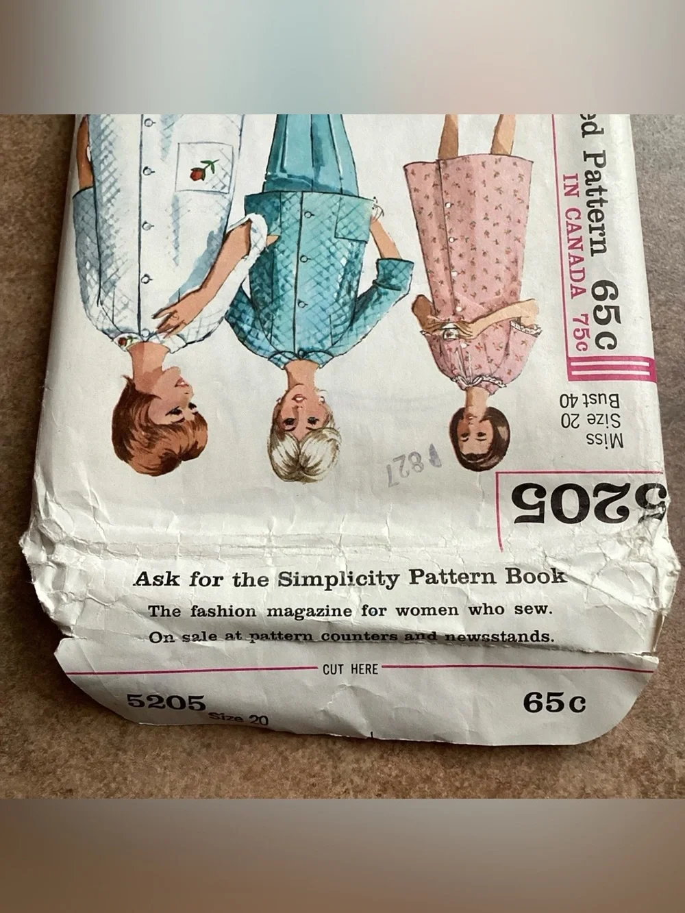 Simplicity vintage sewing