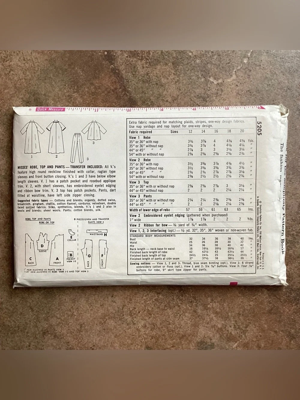 Simplicity vintage sewing