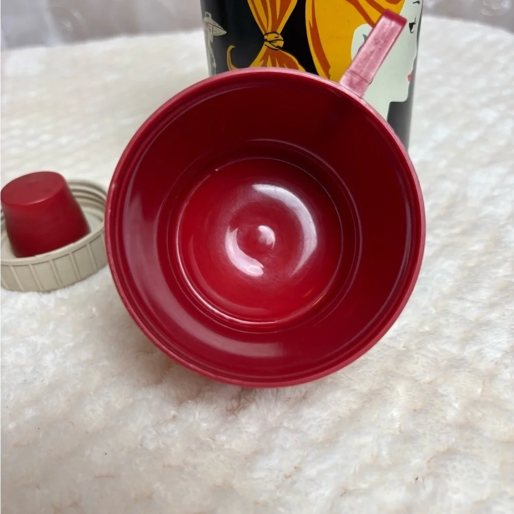 Mattel red plastic